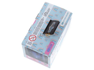 View top left Ledlenser Kidbeam4 purple Flashlight 120mm Purple 
