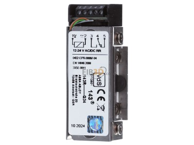 Ansicht links Assa Abloy effeff 143R--------Q34 Elektro Trffner ohne Stulp 