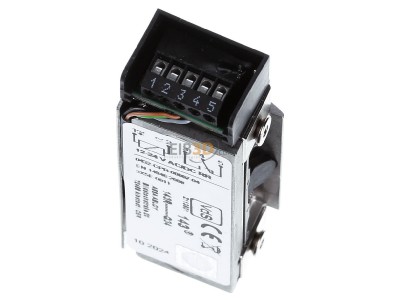 Ansicht oben links Assa Abloy effeff 143R--------Q34 Elektro Trffner ohne Stulp 