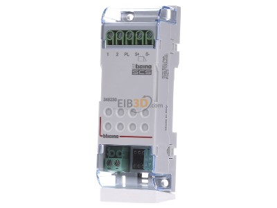 Front view Legrand SEKO 346230 Expansion module for intercom system 
