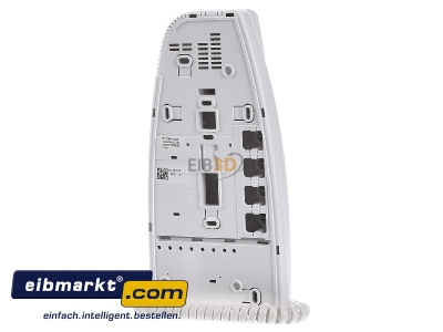 Back view Legrand (SEKO) 334202 Intercom system phone white
