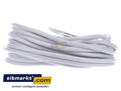 Ansicht links ABB Stotz S&J MRS/w Magnet-Reedkontakt-Set m. 4m Kabel weiss 