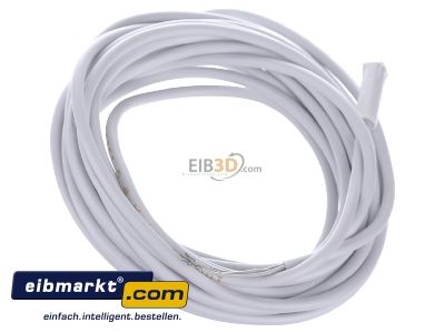 Ansicht oben links ABB Stotz S&J MRS/w Magnet-Reedkontakt-Set m. 4m Kabel weiss 