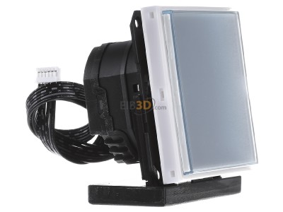 Ansicht links Gira 126200 Ruftaster fr Trstation 1fach weisse LEDs 