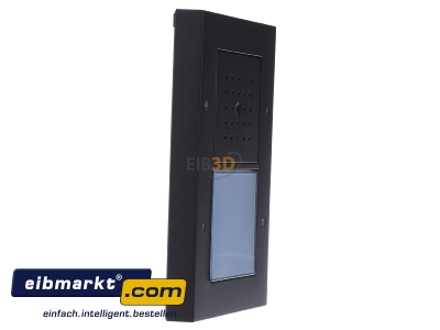 View on the left Gira 126667 Door loudspeaker 1-button anthracite 
