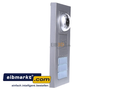 View on the left Gira 127065 Door loudspeaker 3-button silver - 
