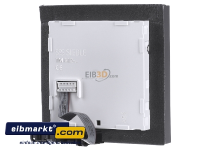 Back view Siedle&S�hne TM 612-1 SM Ring module for door station silver - 
