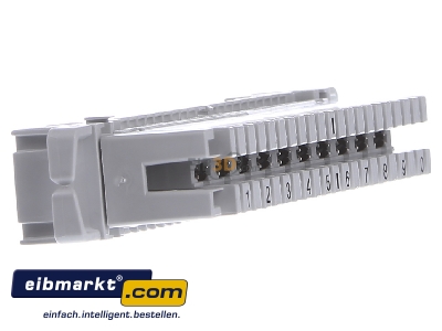 View on the left CommScope/AMP Netconn 6089 1 120-02 Connection strip LSA Profile connection
