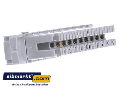 View on the left CommScope/AMP Netconn 6089 1 120-19 Connection strip LSA Profile connection
