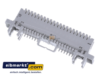 Ansicht oben hinten CommScope/AMP Netconn 6089 1 120-19 Anschluleiste LSA-Profil 2/10 