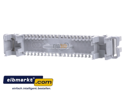 Ansicht hinten TE Connec.AMP/ADC(EU) 6089 1 121-01 Trennleiste 2/10 LSA-Profil 