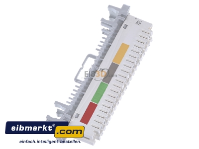 View top left TE Connec.AMP/ADC(EU) 6089 1 121-01 Separating strip LSA Profile connection
