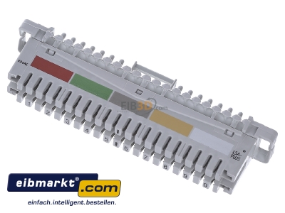 Ansicht oben vorne TE Connec.AMP/ADC(EU) 6089 1 102-01 Trennleiste 2/10-MB-1/0 