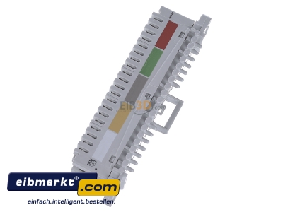 View top right TE Connec.AMP/ADC(EU) 6089 1 102-01 Separating strip LSA Plus connection
