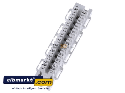 View top right 3M Telecommunications 79101-517 00 Connection strip LSA Plus connection 
