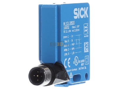 Back view Sick WL12L-2B530 Photoelectric sensors retroreflective 
