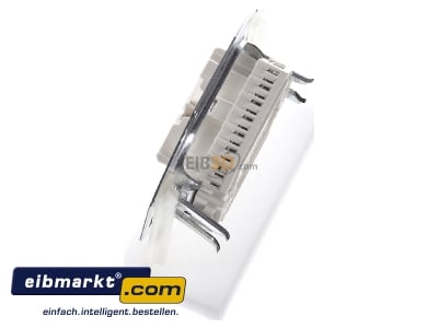 View top right Rutenbeck UAE 8/8(8/8)Up 0 RJ45 2x8(8) Data outlet Cat.3 white 
