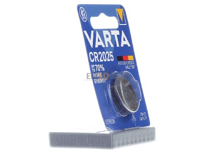 View on the left Varta CR 2025 Bli.1 Battery Button cell 170mAh 3V 
