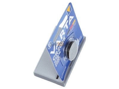 View top left Varta CR 2025 Bli.1 Battery Button cell 170mAh 3V 
