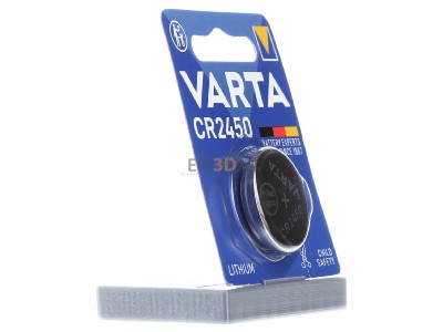 View on the left Varta CR 2450 Bli.1 Battery Button cell 560mAh 3V 
