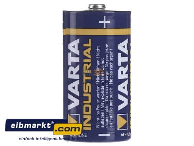 Ansicht links Varta Cons.Varta 04014211111 Batterie Alkali Indust. C Baby, R14 4014 Ind. Stk.1