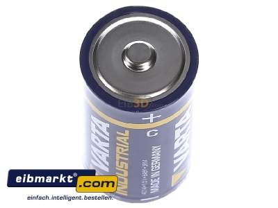 Ansicht oben vorne Varta Cons.Varta 04014211111 Batterie Alkali Indust. C Baby, R14 4014 Ind. Stk.1