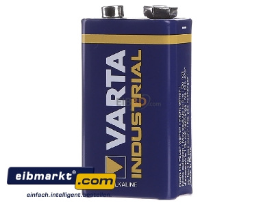 Frontansicht Varta Cons.Varta 4022 Ind. Stk.1 Batterie Alkali Indust. E E-Block, 6LR61 