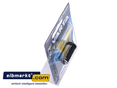 Ansicht oben links Varta Cons.Varta CR 123 A Bli.1 Professional Photobatterie Lithium 3V,CR123A 