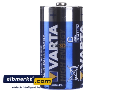 View on the left Varta Cons.Varta 4914 Stk.1 Battery Baby 7800mAh 1,5V
