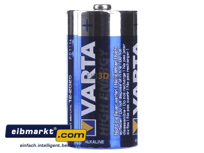 View on the right Varta Cons.Varta 4914 Stk.1 Battery Baby 7800mAh 1,5V
