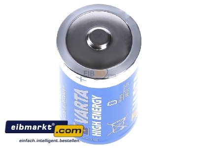 View top right Varta Cons.Varta 4920 Stk.1 Battery Mono 16500mAh 1,5V 
