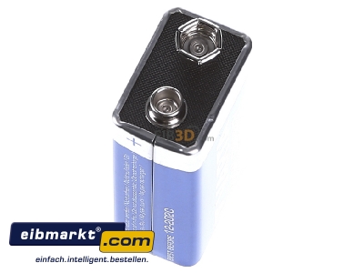 Ansicht oben links Varta Cons.Varta 4922 Stk.1 High Energy E-Block Alk-Man 9,0V 