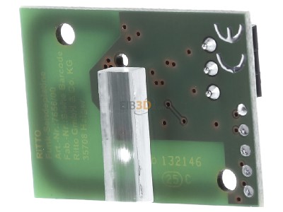 Ansicht hinten Ritto 1765600 Funk-Sendeplatine 