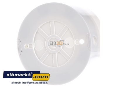 Back view Hekatron Vertriebs 143 A Socket for fire alarm detector white 
