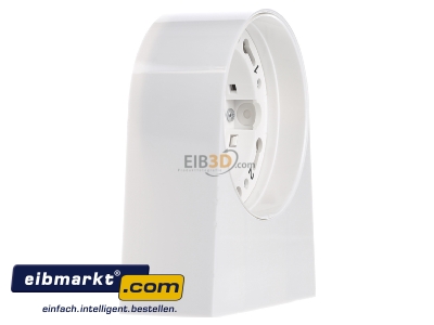 View on the left Hekatron Vertriebs 143 W Socket for fire alarm detector white 
