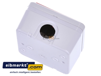 Top rear view Hekatron Vertriebs HAT 02 Fire alarm for hazard reporting
