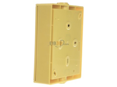 View on the right Hekatron DKT 01 ge Push button 1 change-over contact yellow 
