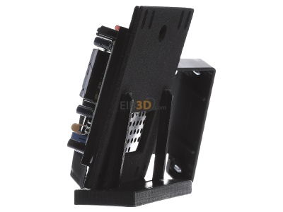 View on the right Elcom ELA-402 Door loudspeaker 0-button Black 
