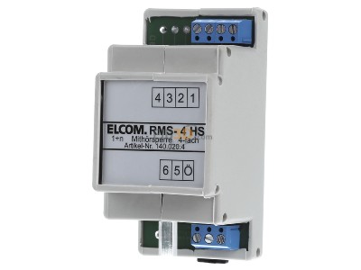 Front view Elcom RMS-4 HS Expand device for intercom system 
