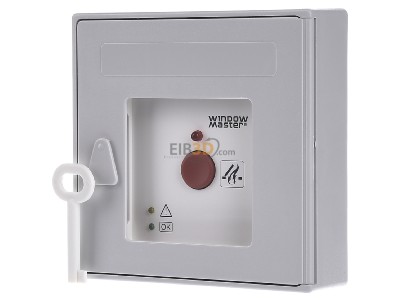 Front view WindowMaster WSK 321 0003 61 Manual trigger for hazard reporting 
