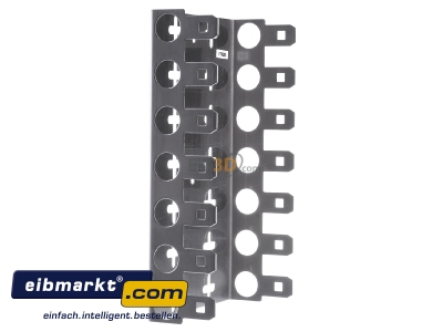 Ansicht links 3M Telecommunications 79151-536 00 LSA-Plus Montagewanne R25 T22 f.7 Leisten 