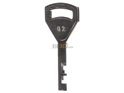 Ansicht hinten 3M 51328-000 00 Schlssel f. Schloss Abloy, Q2 