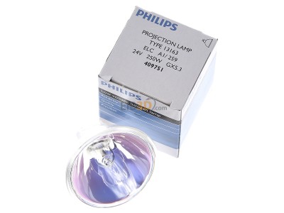 View up front Philips Licht 13163 ELC Studio/projection/photo lamp 250W 24V 
