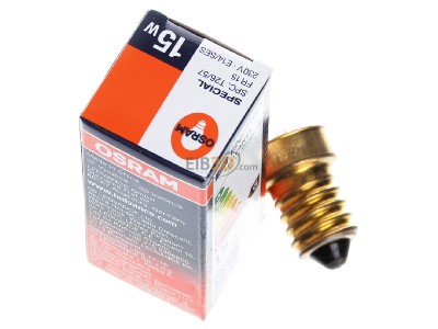 Ansicht oben hinten LEDVANCE SPC T26/57 FR15 Special-Lampe 15W 230V E14 Birne SPC.T26/57 FR15