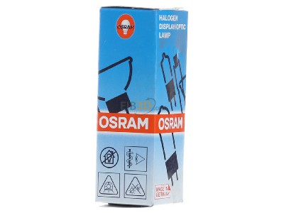 Ansicht links Osram 64626 HLX NV-Glhlampe 100W 12V PG22 o.R 