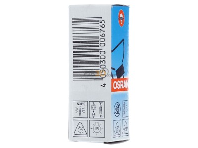 Ansicht hinten Osram 64626 HLX NV-Glhlampe 100W 12V PG22 o.R 