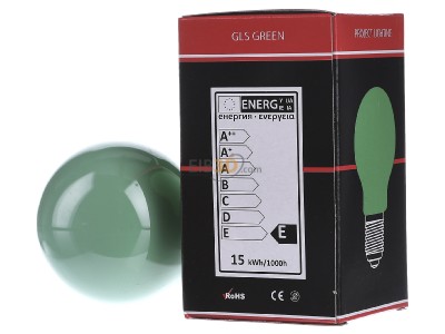 View on the right Scharnberger+Has. 40241 Standard lamp 15W 230V E27 green 
