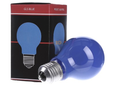 View on the left Scharnberger+Has. 40243 Standard lamp 15W 230V E27 blue 
