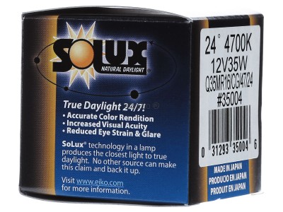 View on the right Scharnberger+Has. 42144 LV halogen reflector lamp 35W 12V GX5.3 
