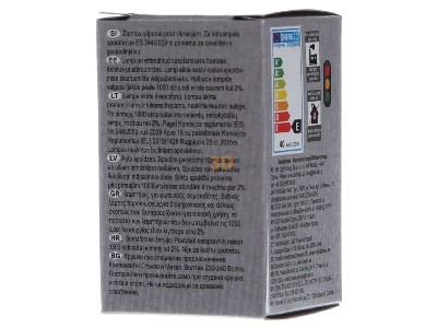 Back view Scharnberger+Has. 43086 Round lamp 40W 240V B22d clear 
